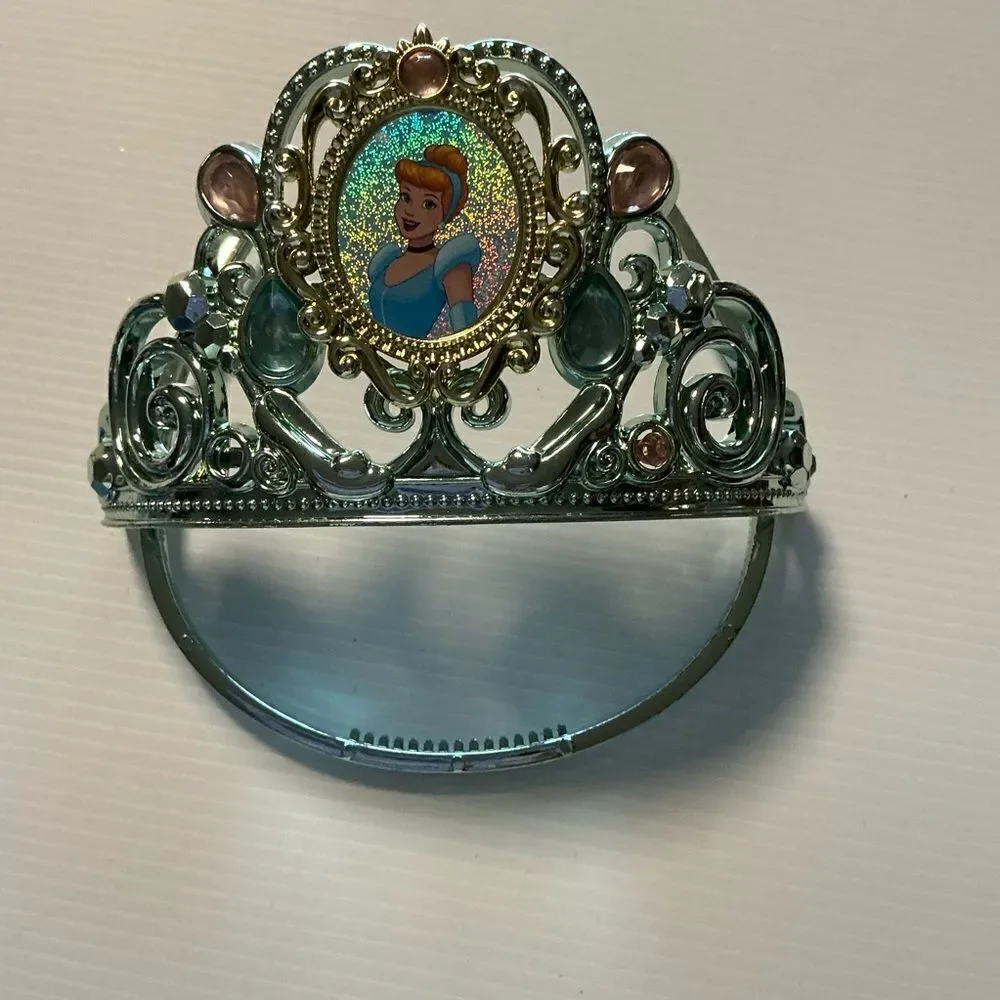 Disney’s Cinderella little girl shoes and tiara